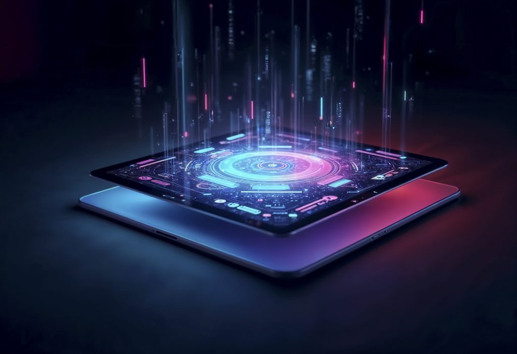 Agente inmobiliario utilizando herramientas de inteligencia artificial y CRM para gestionar consultas de clientes en el mercado real estate.